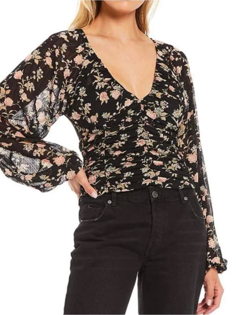 Free People Final Rose Top- S